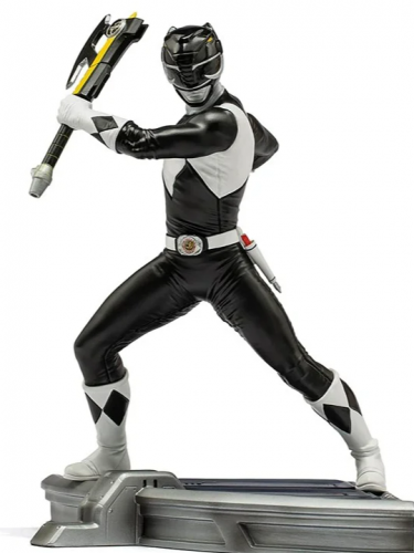 Statuetka Power Rangers - Black Ranger BDS Art Scale 1/10 (Iron Studios)