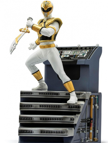 Statuetka Power Rangers - White Ranger BDS Art Scale 1/10 (Strażnicy Wszechświata)