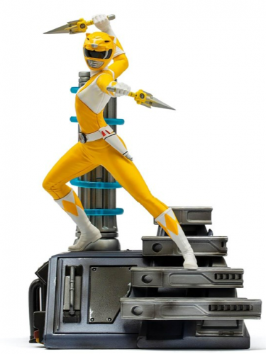 Statuetka Power Rangers - Yellow Ranger BDS Art Scale 1/10 (Strażnicy Wszechświata)