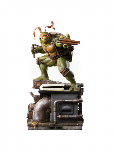 Statuetka Teenage Mutant Ninja Turtles - Michelangelo BDS Art Scale 1/10 (Żelazne Studia)