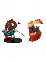Zestaw Demon Slayer - Kyojuro Rengoku + Tanjiro Kamado (BanPresto)
