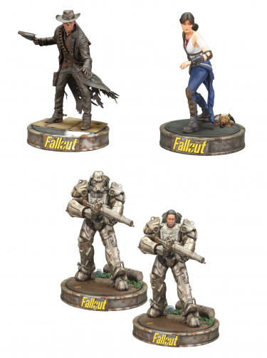 Okazyjny zestaw Fallout - Figurka Lucy + The Ghoul + Maximus (Dark Horse)