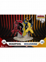 Okazyjny zestaw Marvel - Figurka Deadpool & Wolverine - D-Stage Diorama (Beast Kingdom)