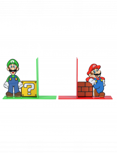 Podpórka do książek Super Mario - Mario i Luigi