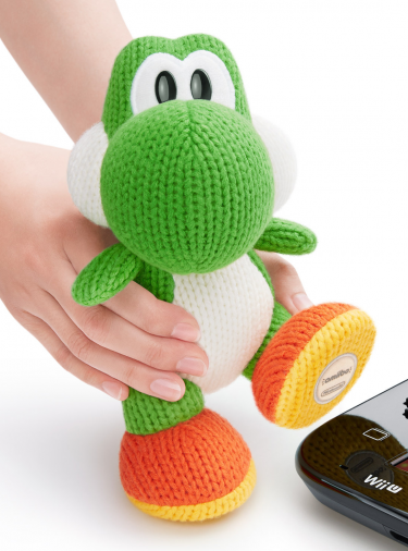 Figurka Amiibo - Mega Yarn Yoshi