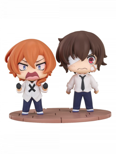 Figurka Bungo Stray Dogs Wan! - Chibi Osamu Dazai & Nakahara Chuya (14-year-old ver.)