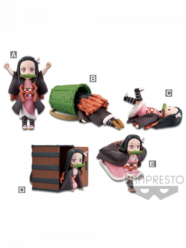 Figurka Demon Slayer - Nezuko Kamado World Collectable (Banpresto) (losowy wybór)