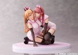 Soška Chainsaw Man - Power & Makima Nurse 1/7 (FuRyu)