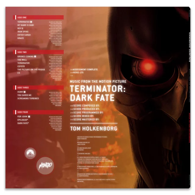 Oficiální soundtrack Terminator: Dark Fate na LP