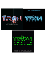 Okazyjny zestaw Tron - Oficjalny soundtrack Tron, Tron: Legacy + Tron: Legacy Reconfigured (vinyl)