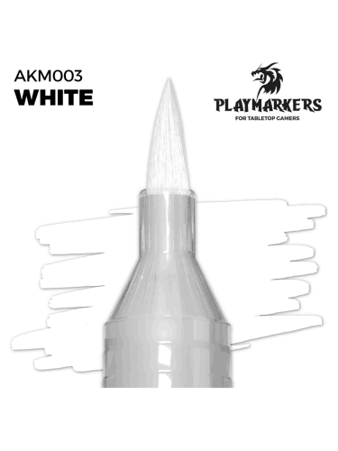 AK PlayMarkers (White) - marker, biały