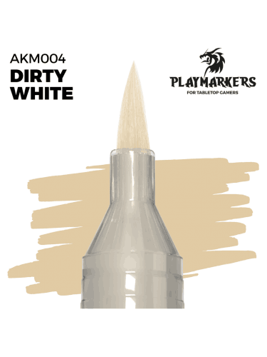 AK PlayMarkers (Dirty White) - marker, kremowobiały
