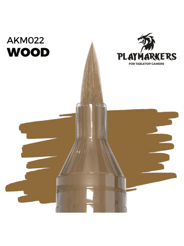 AK PlayMarkers (Wood) - marker, odcień drewna