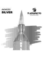 AK PlayMarkers (Silver) - marker, srebrny