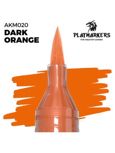 AK PlayMarkers (Dark Orange) - marker, ciemnopomarańczowy