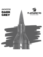 AK PlayMarkers (Dark Grey) - marker, kolor ciemnoszary