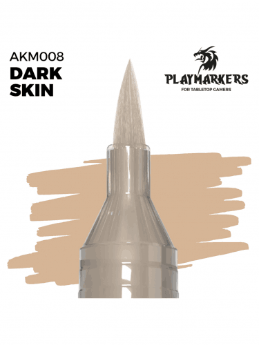 AK PlayMarkers (Dark Skin) - marker, kolor ciemnocielisty