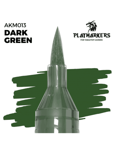 AK PlayMarkers (Dark Green) - marker, kolor ciemnozielony