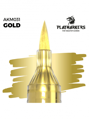 AK PlayMarkers (Gold) - marker, złoty