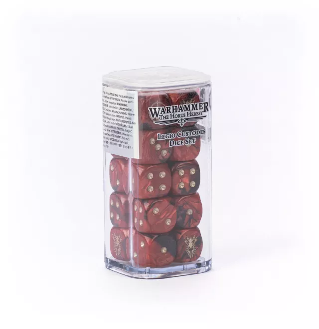 Kości Warhammer: The Horus Heresy - Legio Custodes Dice Set (20 szt.) - Gra planszowa