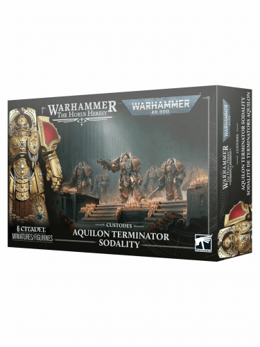 Warhammer: Horus Heresy - Custodes - Aquilon Terminator Sodality (6 figurek)
