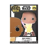 Odznak Star Wars - Mace Windu (Funko POP! Pin Star Wars 25)