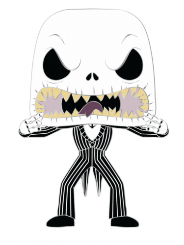 Przypinka The Nightmare Before Christmas - Jack Skellington (Funko POP! Pin Disney)