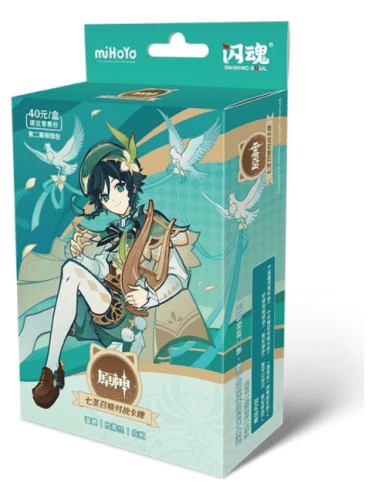 Gra karciana Genshin Impact TCG - Pre-Built Starter Deck Venti (CN)