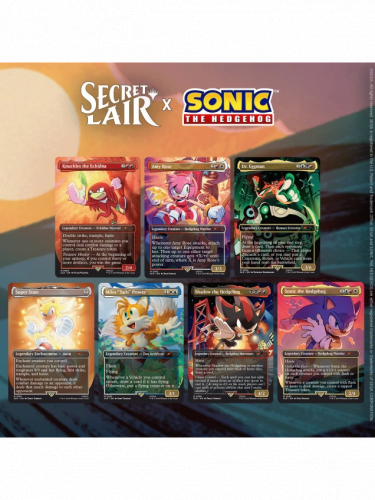 Gra karciana Magic: The Gathering Secret Lair x Sonic: Friends & Foes
