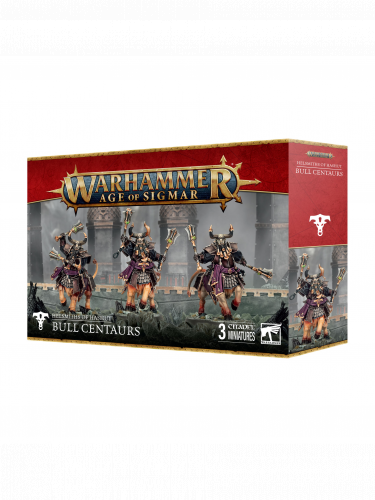 W-AOS: Helsmiths of Hashut - Bull Centaurs (3 figurki)