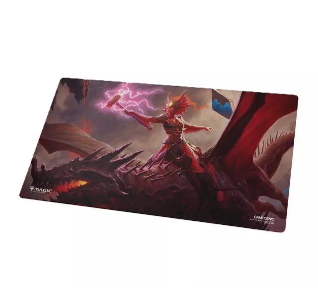 Mata do gry Gamegenic - Magic: The Gathering - Doublesided Playmat: Reality Fracture - Kiora of Salt and Sand & Fire and Ashes - MTG: Reality Fracture
