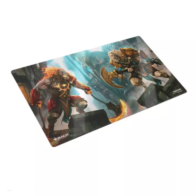Mata do gry Gamegenic - Magic: The Gathering - Shiny Playmat: Reality Fracture - Ajani, Path of Vengeance & Counterattack Leader - Magic The Gathering