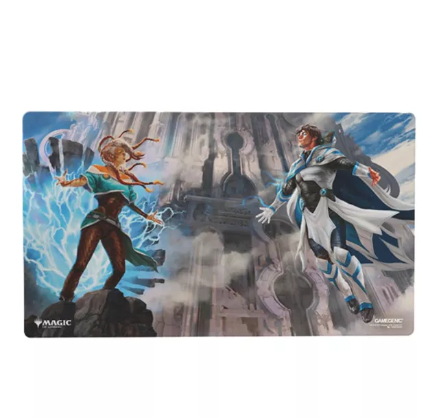 Mata do gry Gamegenic - Magic: The Gathering - Shiny Playmat: Reality Fracture - Tam Beleren, Conflicted & Jace, Building Reality - Magic The Gathering