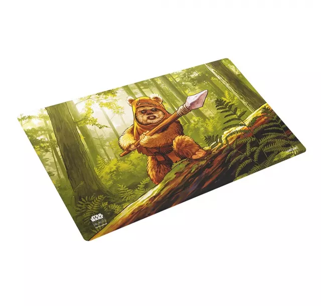Mata do gry Gamegenic - Star Wars: Unlimited - Doublesided Playmat: Wicket & Ewok Archers - Akcesoria