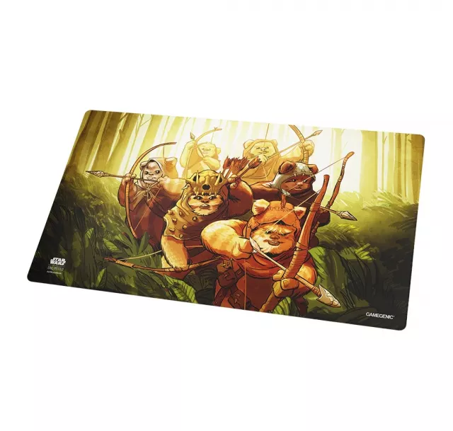 Mata do gry Gamegenic - Star Wars: Unlimited - Doublesided Playmat: Wicket & Ewok Archers - Akcesoria