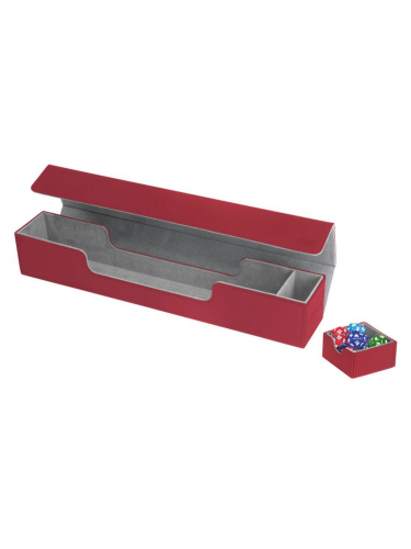 Pudełko na matę do gier Ultimate Guard - FlipNTray Mat Case XenoSkin Red