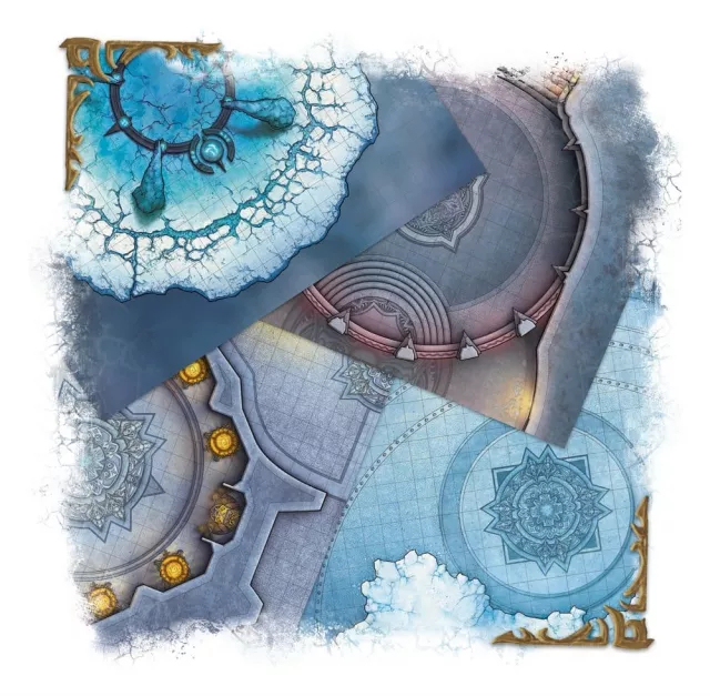 Mapa Dungeons & Dragons - World of Warcraft Icecrown Citadel Adventure (Map Pack) - Gra planszowa