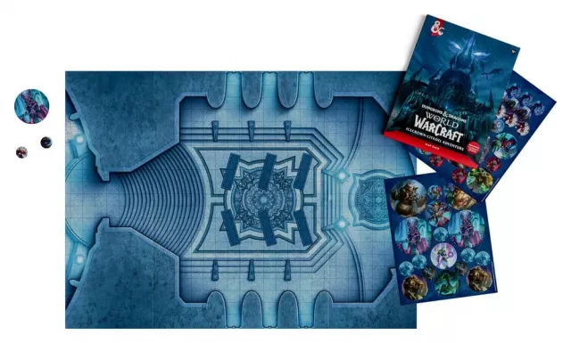 Mapa Dungeons & Dragons - World of Warcraft Icecrown Citadel Adventure (Map Pack) - Gra planszowa