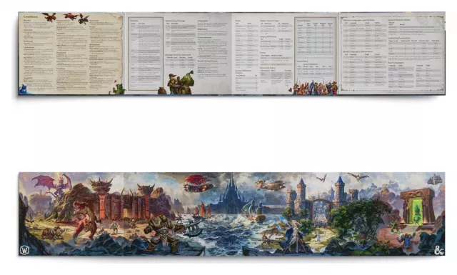 Ekran Mistrza Gry Dungeons & Dragons - World of Warcraft (Dungeon Master's Screen)