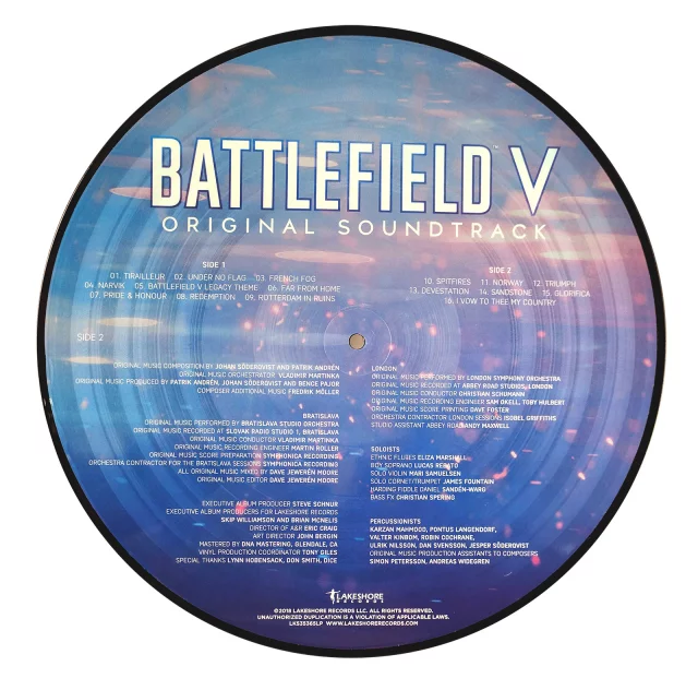 Oficjalny soundtrack Battlefield V na płycie LP