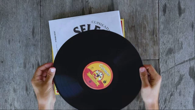 Unboxing the Cuphead 2xLP