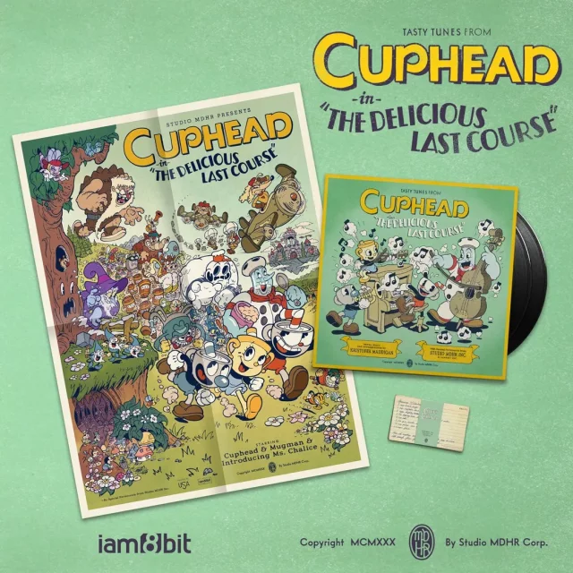 Oficjalny soundtrack Cuphead: The Delicious Last Course na 2 LP - Płyta winylowa