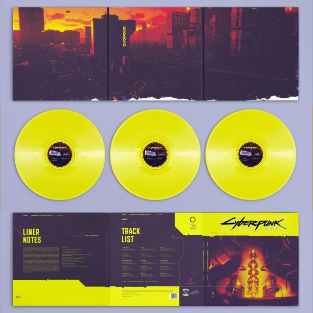 Oficjalny soundtrack Cyberpunk 2077: Future Sound of Night City na 3x LP - Płyta winylowa