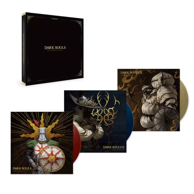Oficjalny soundtrack Dark Souls Trilogy na 3x LP - Płyta winylowa