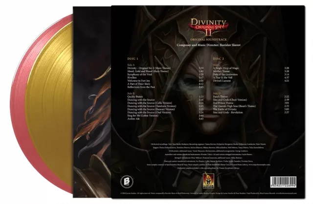 Oficiální soundtrack Divinity: Original Sin 2 na 2x LP