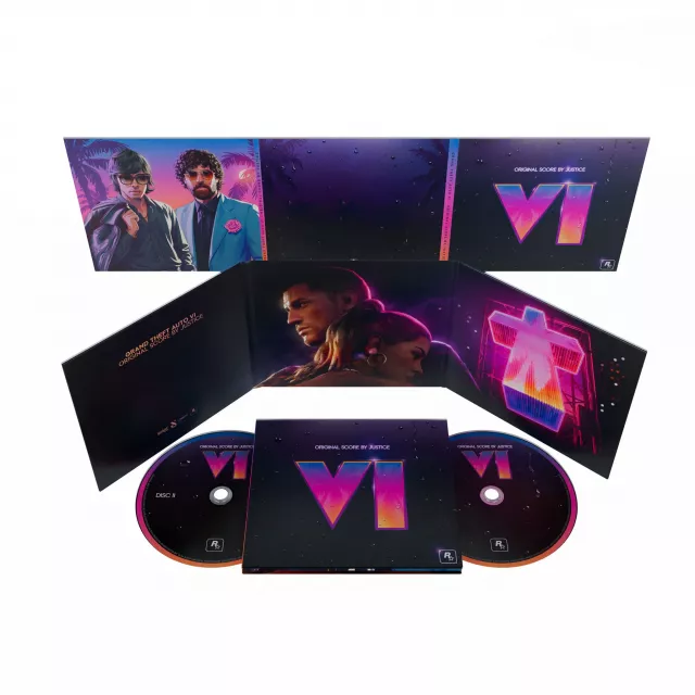 Oficjalny soundtrack Grand Theft Auto VI: Original Score by Justice na 2x CD