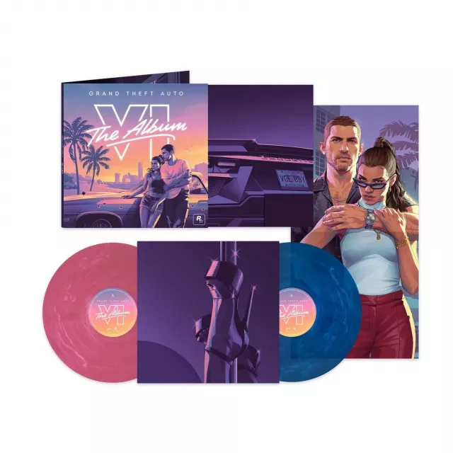 Oficjalny soundtrack Grand Theft Auto VI: The Album (Coloured Marbled) na 2x LP - Płyta winylowa