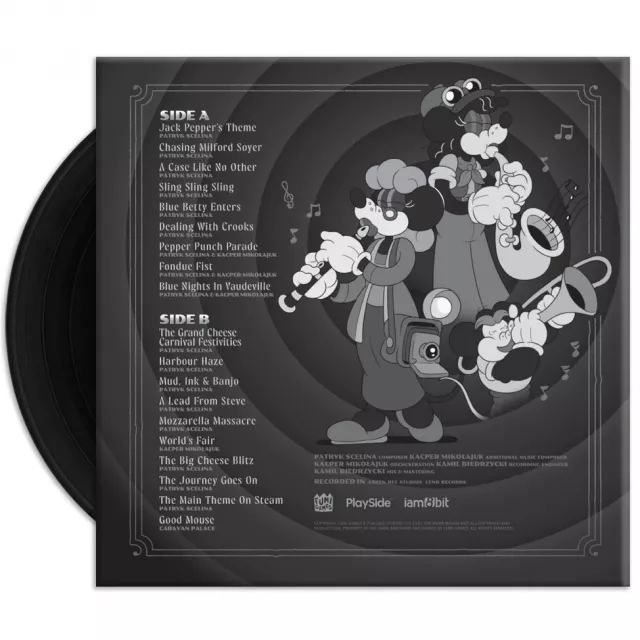 Oficjalny soundtrack MOUSE: P.I. For Hire (Patryk Scelina) na LP - Płyta winylowa