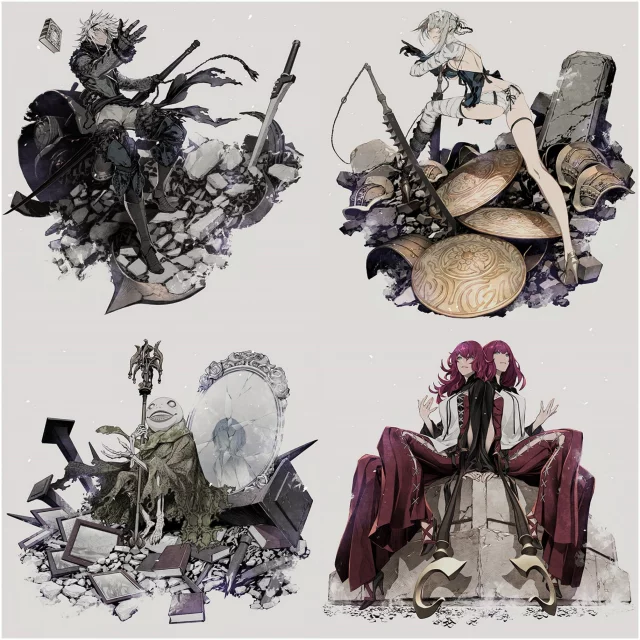 Oficiální soundtrack NieR Replicant - 10+1 Years Anniversary Box Set na 4xLP