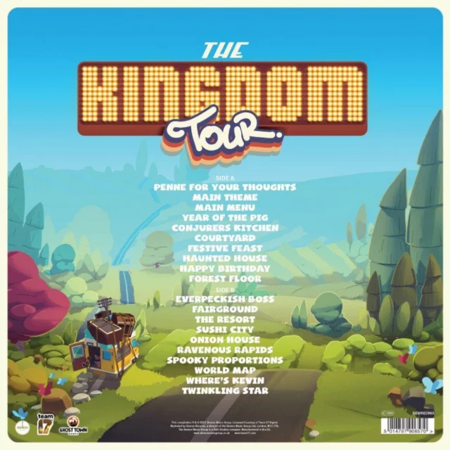 Oficjalny soundtrack Overcooked!: The Kingdom Tour (vinyl)